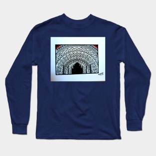 Tajmahal Mandala Long Sleeve T-Shirt